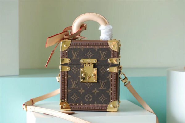 LV Camera Box Monogram Canvas By Nicolas Ghesquiere For Women,  Shoulder And Crossbody Bags 21.5cm/8.5in LV
