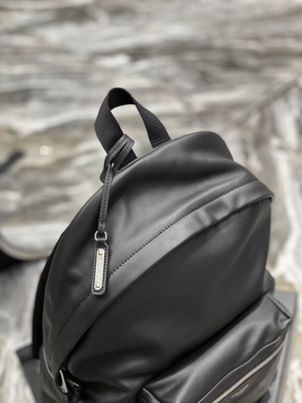 YSSL City Backpack In Unisex For Women 13.8in/35cm Black YSL - Image 5