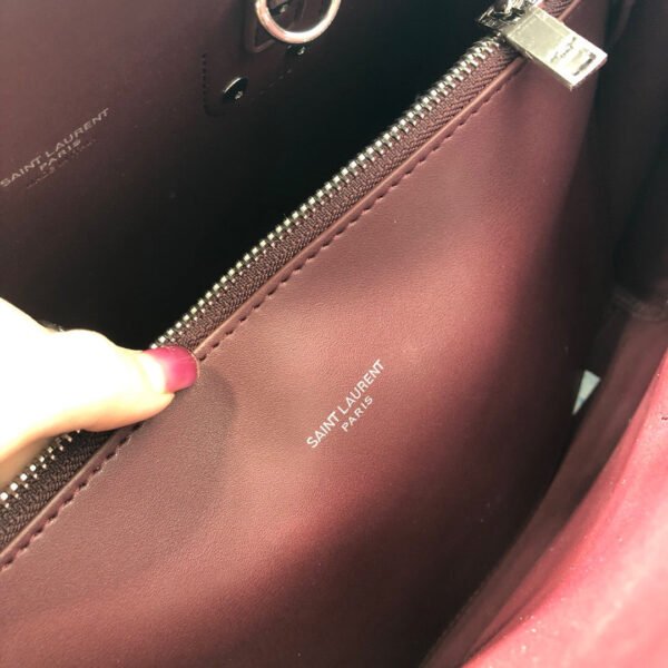 YSSL Sac De Jour Small Burgundy For Women 12.5in/32cm YSL - Image 3