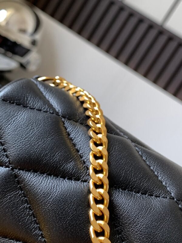 YSSL Sade Mini Tube Bag For Women 7.9in/20cm Black YSL 699703AAAJU1000 - Image 7