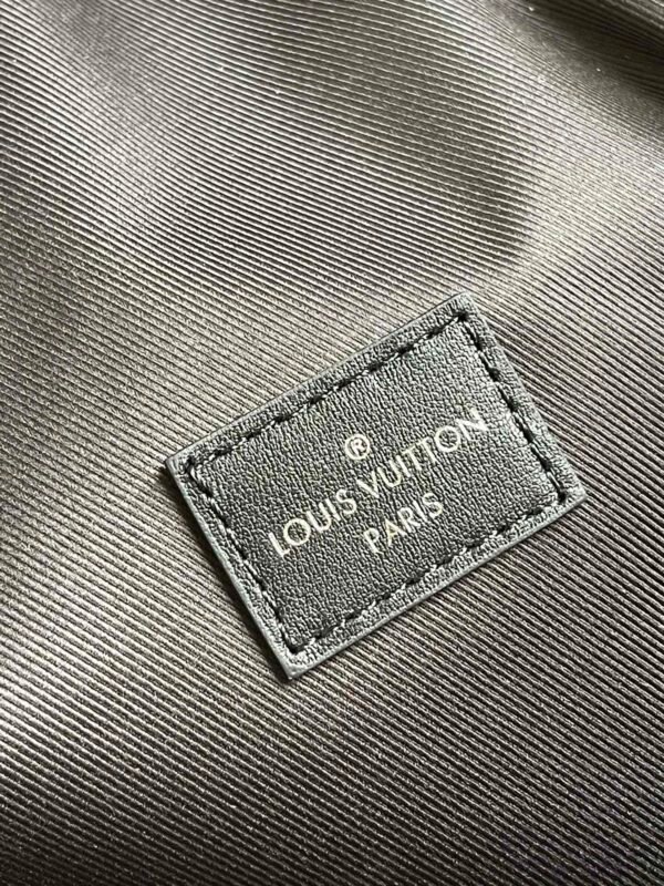 LV Campus Backpack Damier Graphite 3D Canvas Grey For Men, Bags 39cm LV N50009 - Image 6