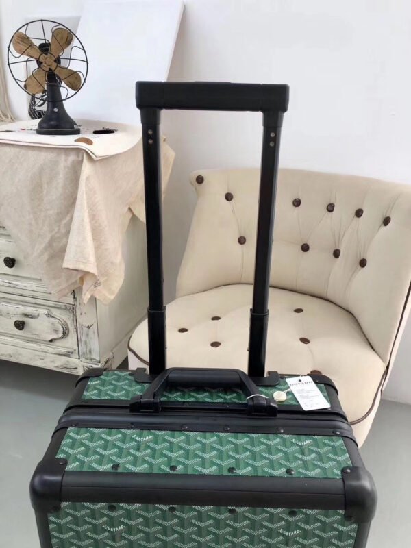 Goyard Rolling Vali Green For Men, LuGucciage 20in/51cm LV - Image 6