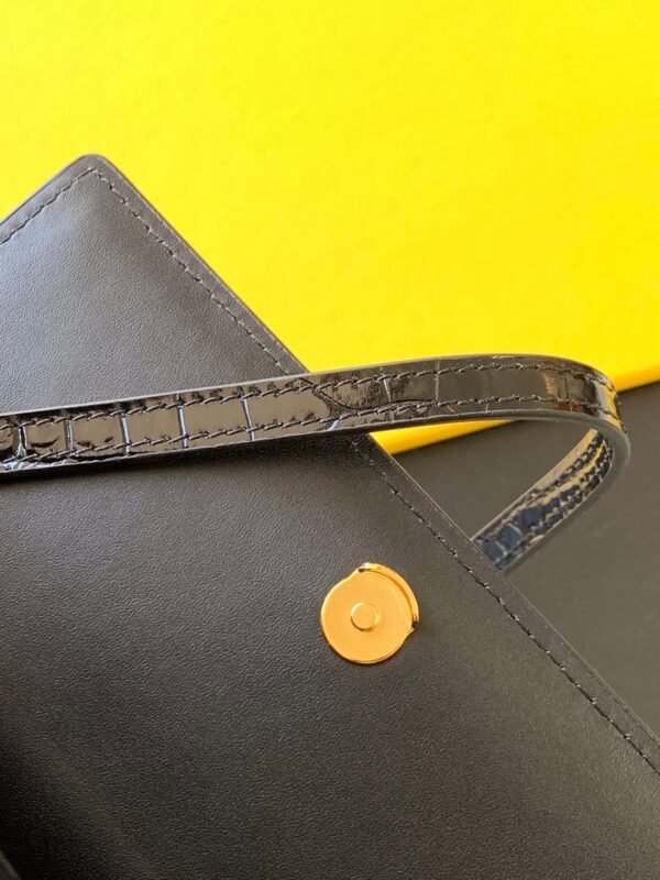 YSSL Sunset Chain Bag With Gold Hardware For Women 7.4in/19cm YSL 533026DND1J1000 - Image 7