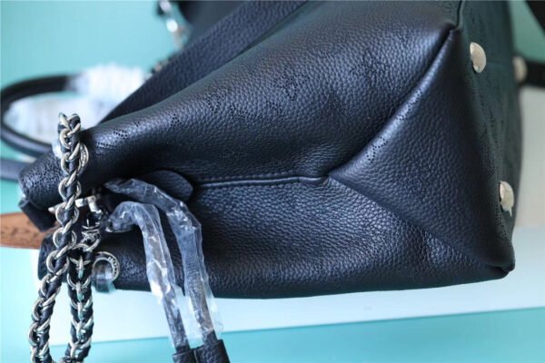 LV Bella Tote Mahina Black For Women,  Shoulder And Crossbody Bags 12.6in/32cm LV M59200 - Image 5