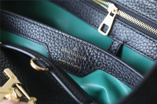 LV Capucines BB Taurillon Black For Women,  Shoulder And Crossbody Bags 26cm/10.6in LV - Image 8