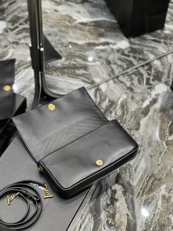 YSSL Kata 99 Chain Bag Black With Gold Hardware For Women 10.2in/26cm YSL - Image 8