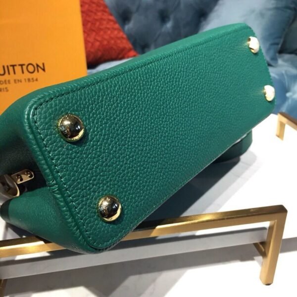 LV Capucines BB Taurillon And Python Green For Women,  Shoulder And Crossbody Bags 10.6in/27cm LV - Image 5