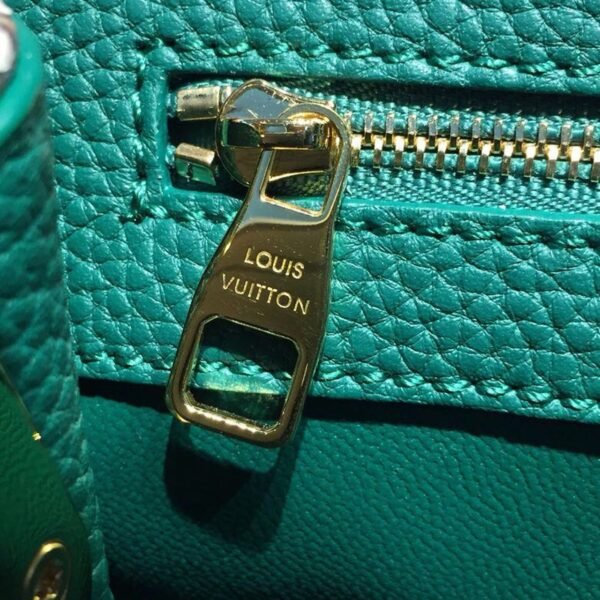 LV Capucines BB Taurillon And Python Green For Women,  Shoulder And Crossbody Bags 10.6in/27cm LV - Image 12
