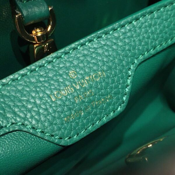 LV Capucines BB Taurillon And Python Green For Women,  Shoulder And Crossbody Bags 10.6in/27cm LV - Image 13