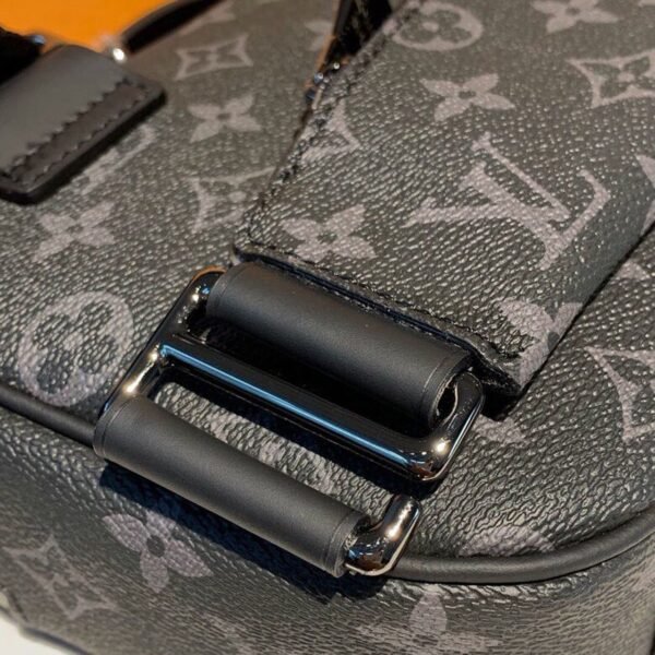 LV Bumbag Monogram Eclipse Canvas For Men, Belt Bags 11in/28cm LV M42906 - Image 12