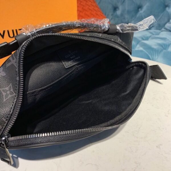 LV Bumbag Monogram Eclipse Canvas For Men, Belt Bags 11in/28cm LV M42906 - Image 15