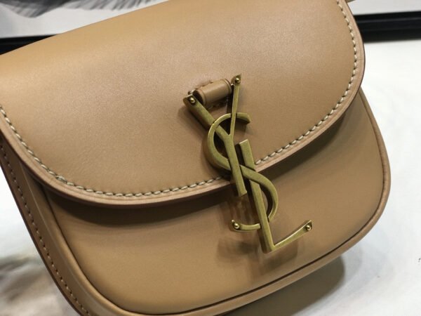YSSL Kaia Small Satchel Brown For Women 7.2in/18.5cm YSL 619740BWR6W2725 - Image 7