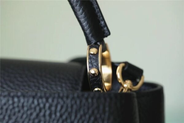LV Capucines BB Taurillon Black For Women,  Shoulder And Crossbody Bags 26cm/10.6in LV - Image 2