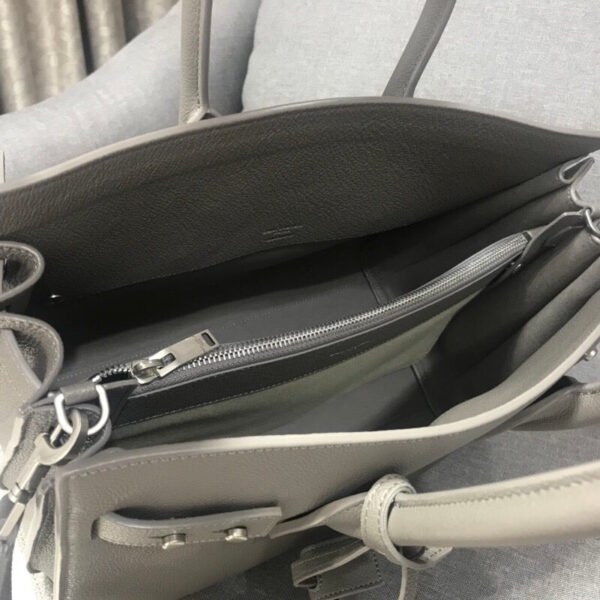 YSSL Sac De Jour Small Stone Grey For Women 12.5in/32cm YSL - Image 5