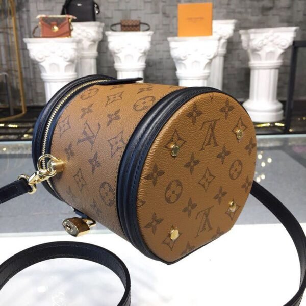 LV Cannes Monogram And Monogram Reverse Canvas By Nicolas Ghesquiere For Women, Women's Handbags, Shoulder And Crossbody Bags 5.9in/15cm LV M43986 - Image 7