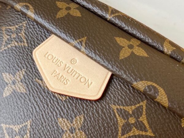 LV Bumbag 37cm Monogram Canvas Spring/Summer Collection, Brown - Image 4