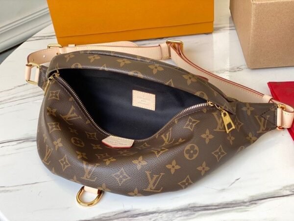 LV Bumbag 37cm Monogram Canvas Spring/Summer Collection, Brown - Image 7