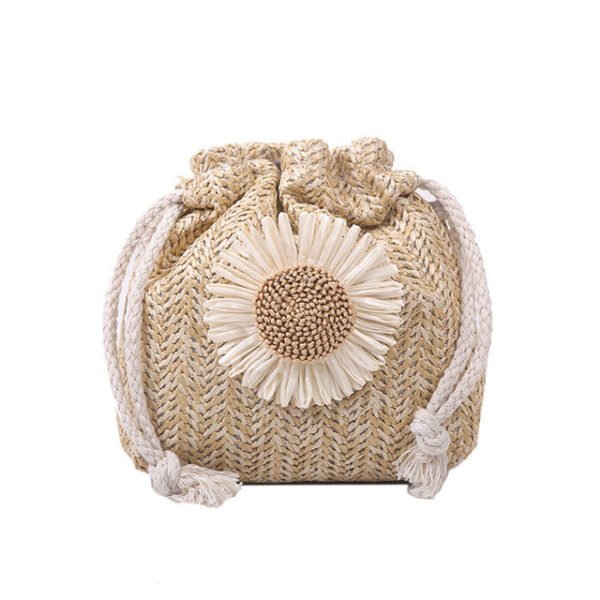 Summer Beach Straw Crossbody Bags - Image 7