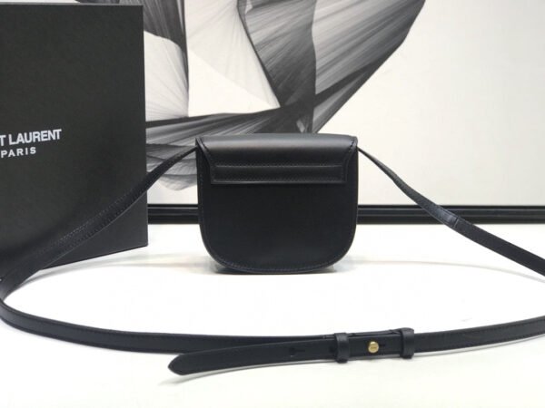 YSSL Kaia Small Satchel Black For Women 7.2in/18.5cm YSL 619740BWR0W1000 - Image 6
