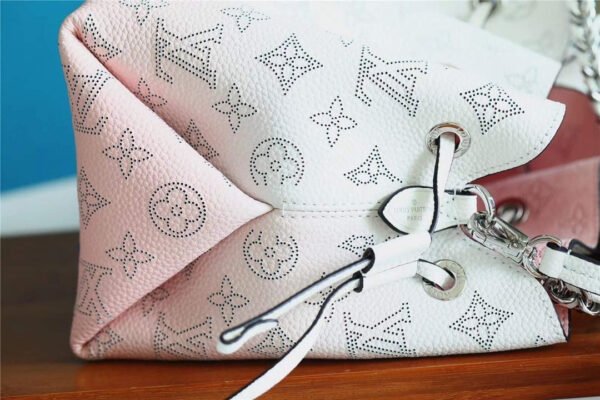 LV Bella Bucket Bag Pink For Women,  Shoulder And Crossbody Bags 7.5in/19cm LV M57855 - Image 5