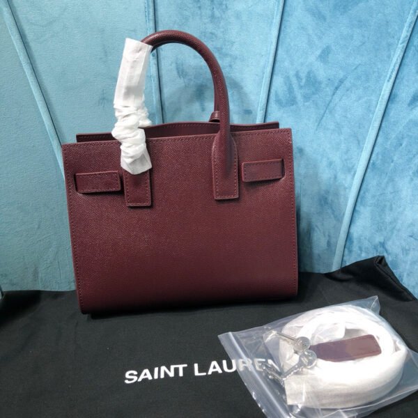 YSSL Sac De Jour Nano Burgundy For Women 8.6in/22cm YSL - Image 4