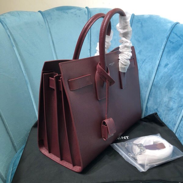 YSSL Sac De Jour Small Burgundy For Women 12.5in/32cm YSL - Image 4