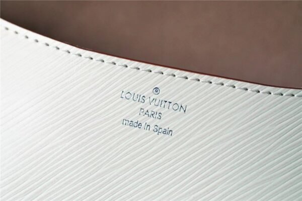 LV Buci Epi Quartz White For Women,  Shoulder And Crossbody Bags 24.5cm/9.6in LV M59457 - Image 4