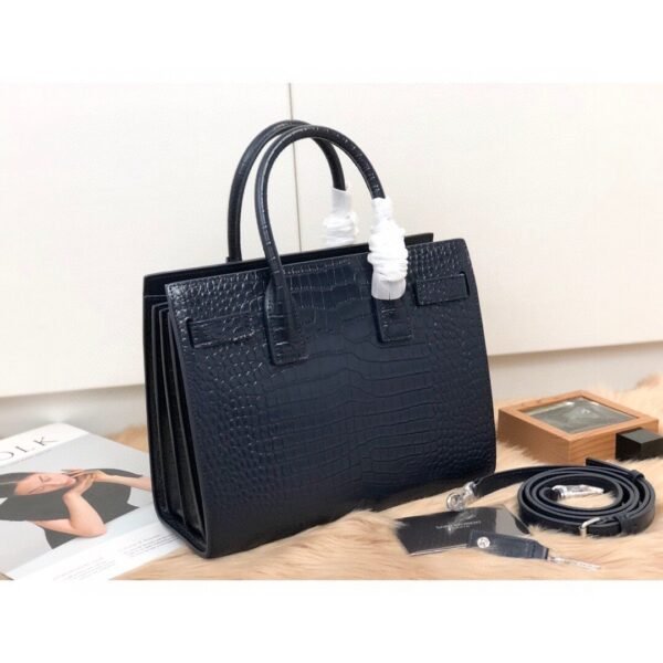 YSSL Sac De Jour Small In-Black For Women 12.5in/32cm YSL 378299DZEAW1000 - Image 6