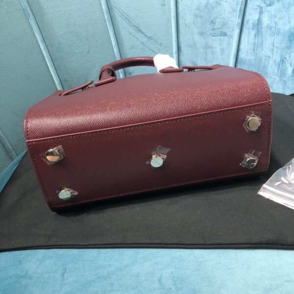 YSSL Sac De Jour Nano Burgundy For Women 8.6in/22cm YSL - Image 8