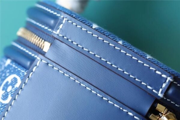 LV Cannes Monogram Denim By Nicolas Ghesquiere For Women, Women's Bags, Shoulder And Crossbody Bags 6.7in/17cm LV - Image 5