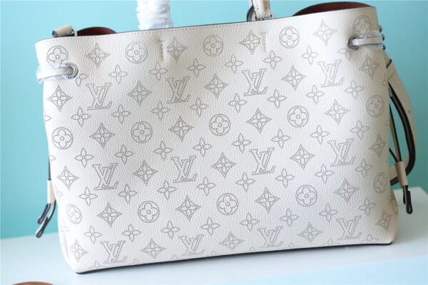 LV Bella Tote Mahina Creme Beige For Women,  Shoulder And Crossbody Bags 12.6in/32cm LV M59203 - Image 3