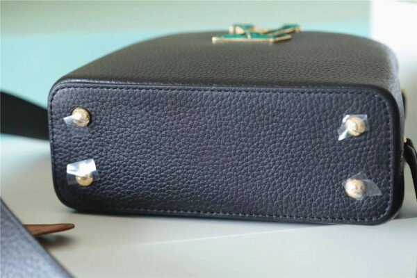 LV Capucines BB Taurillon Black For Women,  Shoulder And Crossbody Bags 21cm/8.3in LV - Image 5