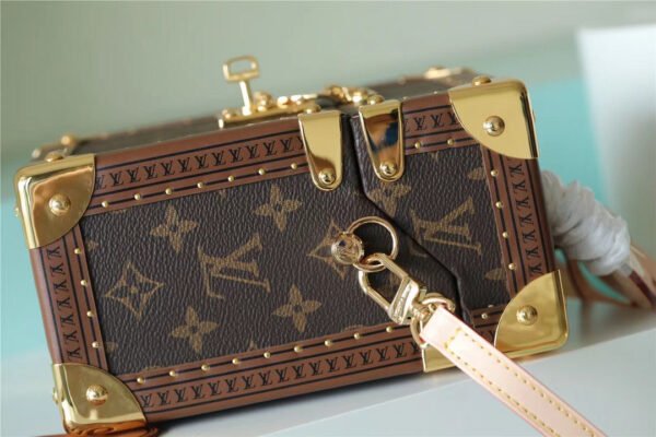 LV Camera Box Monogram Canvas By Nicolas Ghesquiere For Women,  Shoulder And Crossbody Bags 21.5cm/8.5in LV - Image 4