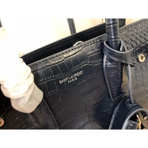 YSSL Sac De Jour Small In-Black For Women 12.5in/32cm YSL 378299DZEAW1000 - Image 5