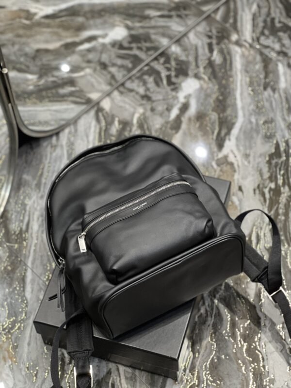 YSSL City Backpack In Unisex For Women 13.8in/35cm Black YSL - Image 2