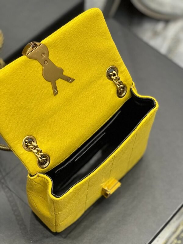 YSSL Jamie Mini Chain Bag Yellow For Women, Women’s Bags 6.9in/17.5cm YSL - Image 6